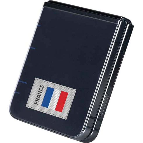 France Soccer Flag Galaxy Z Flip5 5G Skin